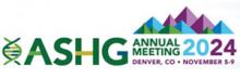 ASHG Annual Meeting 2024