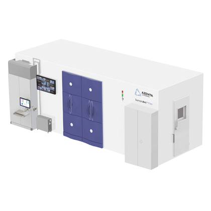 SampleArc Flex Ambient to -20°C Automated Sample Storage System | Side
