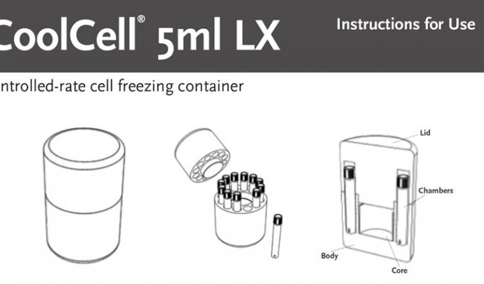 432138  Corning® CoolCell® LX, Cell Freezing Container, for 12 x