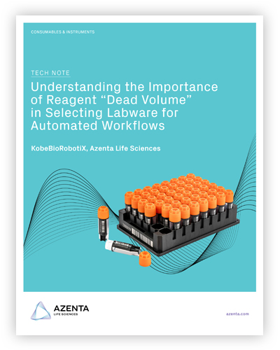 Understanding the Importance of Reagent “Dead Volume” in Selecting Labware for Automated Workflows