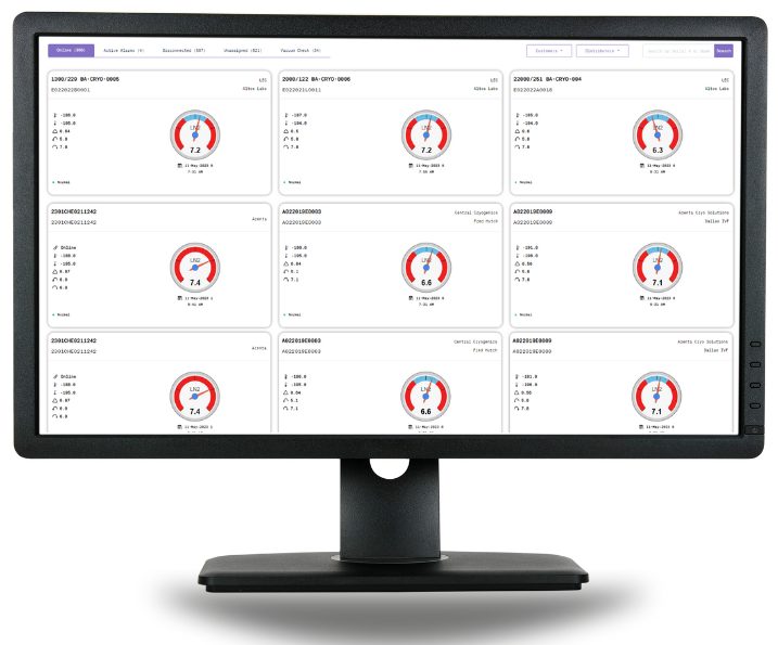 Cryo Monitoring Portal