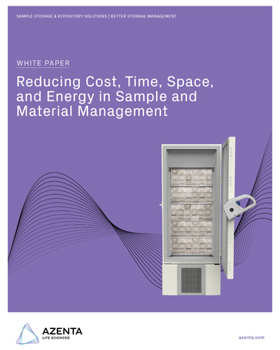 Reducing Cost, Time, Space, and Energy in Sample and Material Management