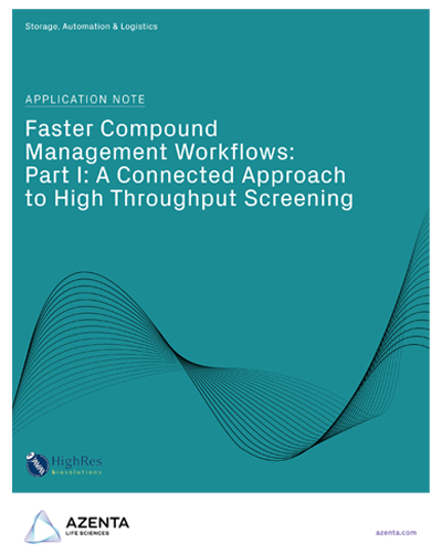 Compound Management: a Connected Approach to High Throughput Screening