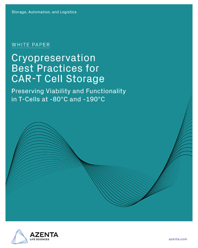 Cryopreservation: Best Practices for CAR-T Cell Storage