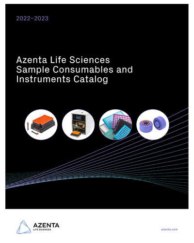 Azenta Life Sciences Sample Consumables and Instruments Catalog