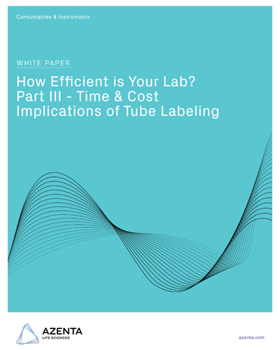 How Efficient Is Your Lab? Tube Labeling