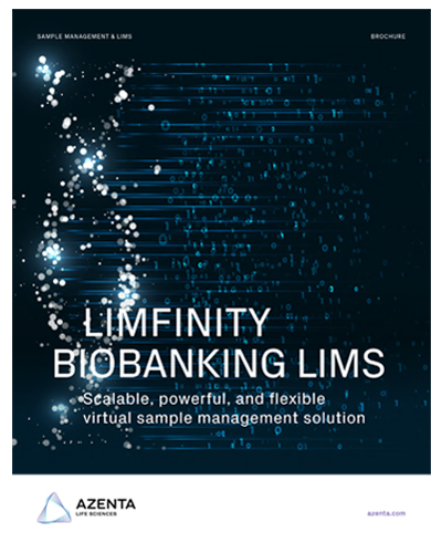 Limfinity Biobanking LIMS Brochure​