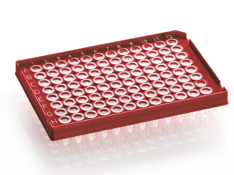 4ti-0730/R | FrameStar 96 Well Semi-Skirted PCR Plate With Upstand, ABI® Style