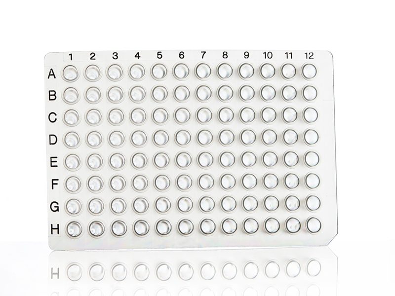 4ti-0750 | 96 Well Non-Skirted PCR Plate | Front