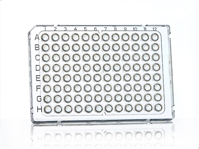 4ti-0910/C | FrameStar 96 Well Semi-Skirted PCR Plate, ABI® FastPlate Style | Front