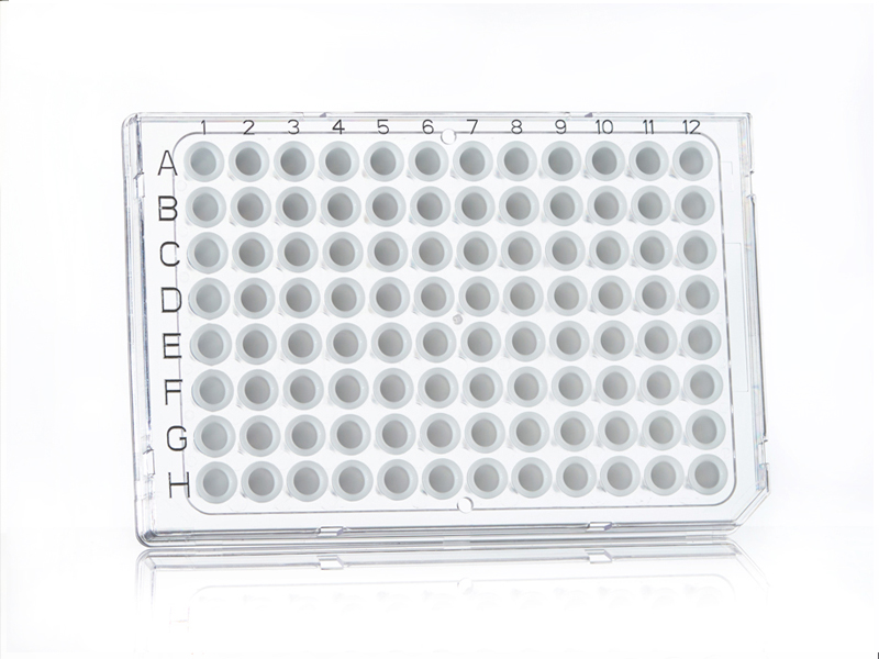 4ti-0954 | FrameStar 96 Well Semi-Skirted PCR Plate, Roche Style, High Sensitivity | Front