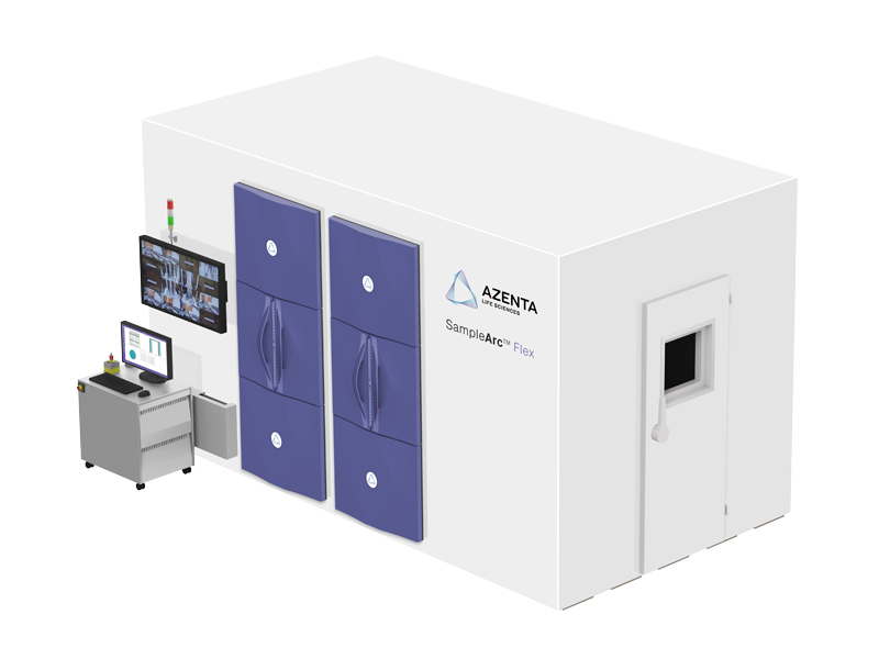 SampleArc Flex Ambient to -20°C Automated Sample Storage System | Side