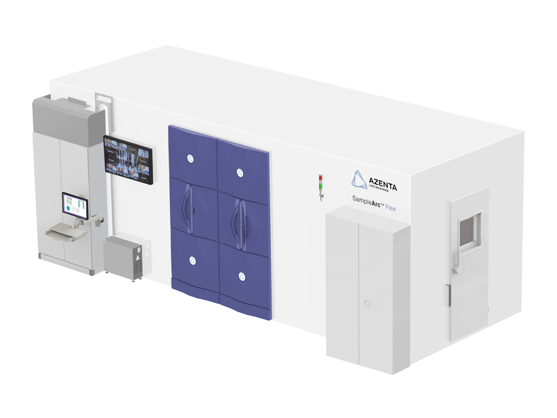 SampleArc Flex Ambient to -20°C Automated Sample Storage System | Side