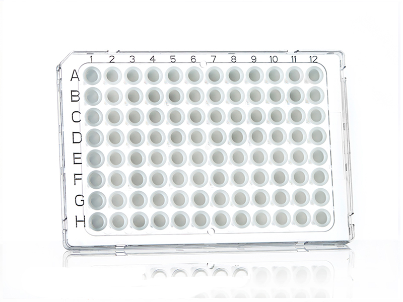 4ti-0911 | FrameStar 96 Well Semi-Skirted PCR Plate, ABI® FastPlate Style | Front