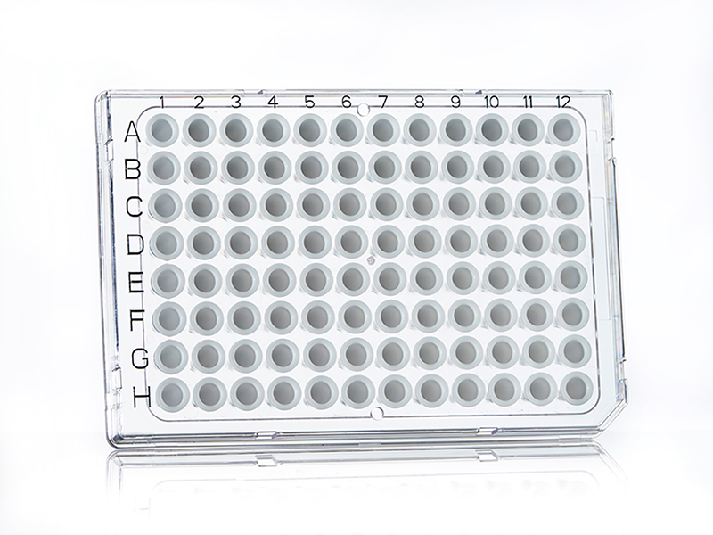 4ti-0951 | FrameStar 96 Well Semi-Skirted PCR Plate, Roche Style | Front