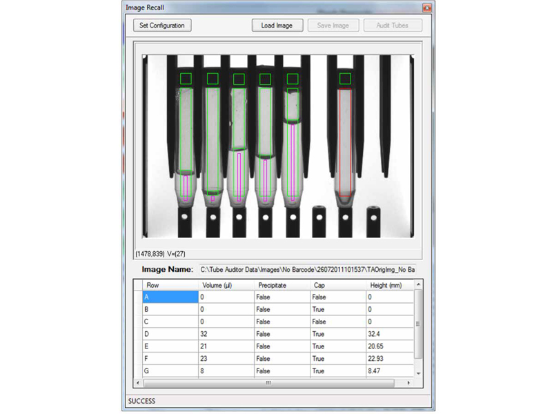 Tube Auditor | Software Snippet