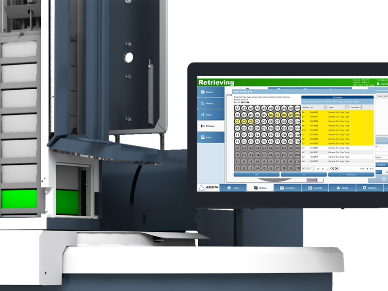 CryoArc Deca -190°C LN2-Based Automated Storage System | Software Detail