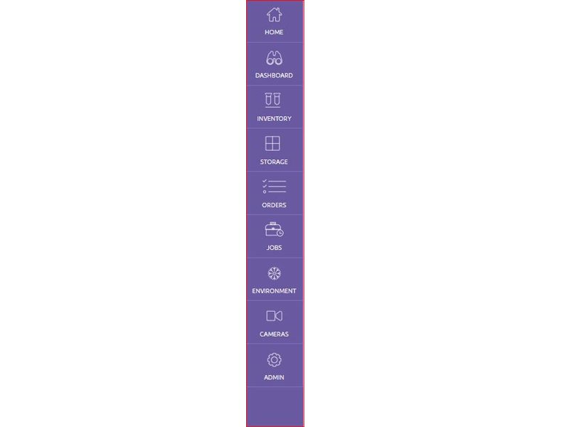 ARCON Store Controller Software Navigation Menu