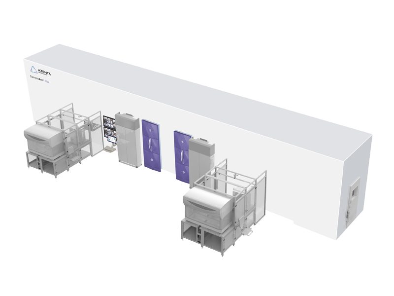 SampleArc Flex Ambient to -20°C Automated Sample Storage System | Side