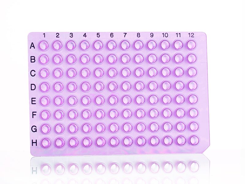 4ti-0750/P | 96 Well Non-Skirted PCR Plate | Front