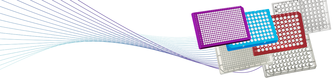 Mix of low DNA binding microplates