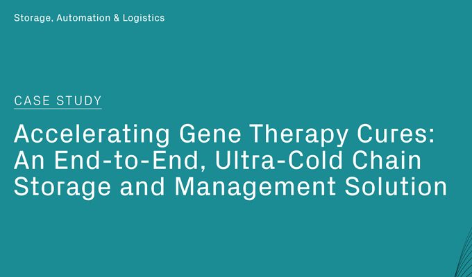 Accelerating Gene Therapy Cures: An End-to-End, Ultra-Cold Chain Storage and Management Solution