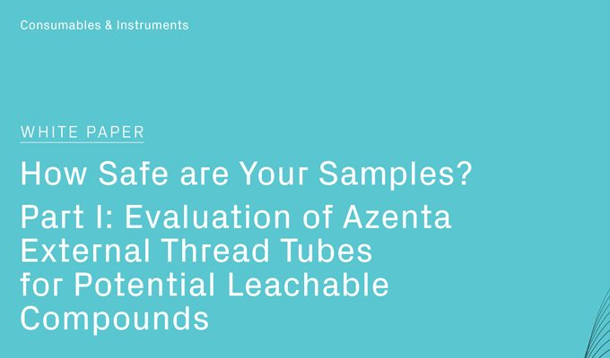 How Safe Are Your Samples? Leachable Compounds