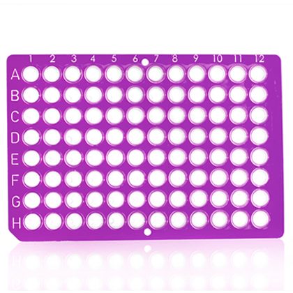 4ti-0720 | FrameStar 96 Well Non-Skirted PCR Plate, Low Profile | Front