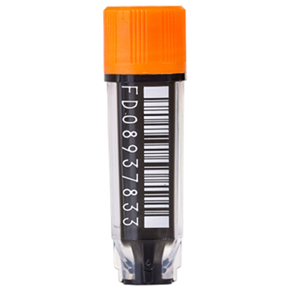 68-0703-10 | 0.5ml Tri-coded Tube, 96-format, External Thread, Capped | Barcode & HRN Detail