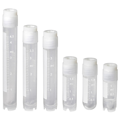 1.0ml-5.0ml 1D-coded Cryo Tubes, External Thread