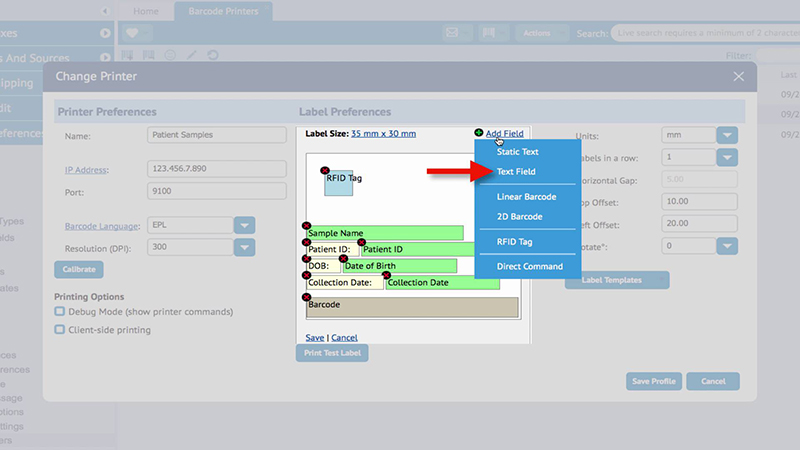 FreezerPro: Barcode Printing for Vials, Boxes, Freezers