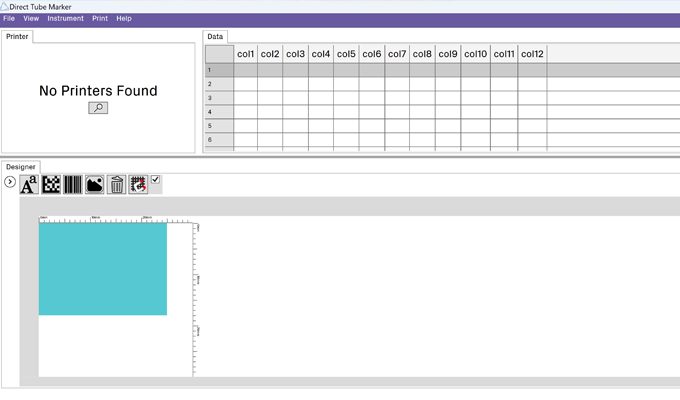 Direct Tube Marker Software