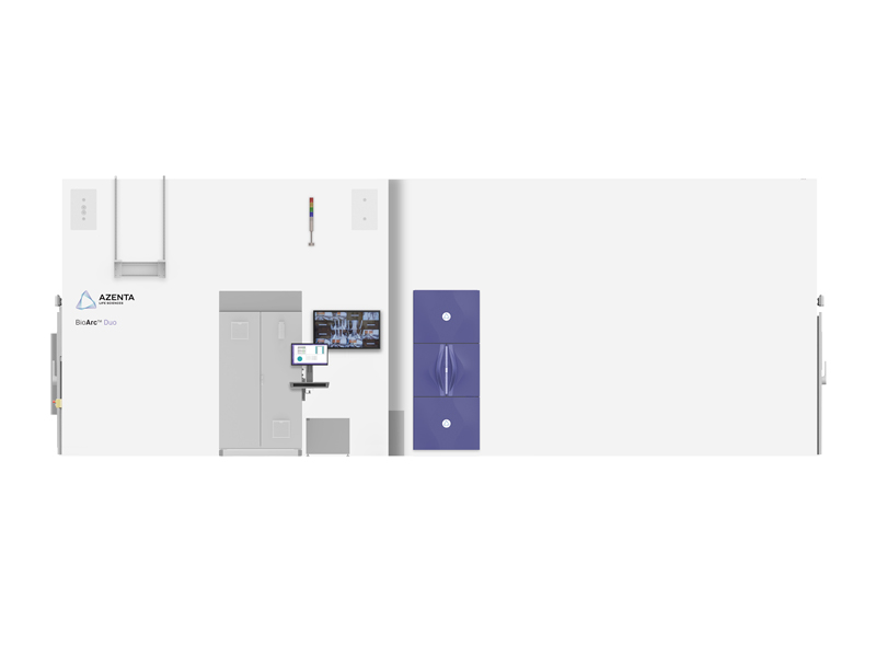 BioArc Duo -80/-20°C Automated Sample Storage System | Front