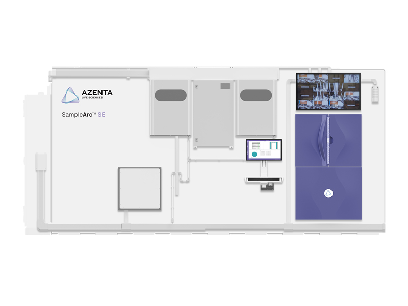 SampleArc SE+1 Ambient to -20°C Automated Sample Storage System | Front