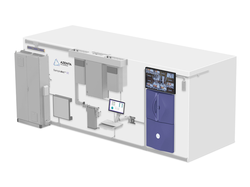 SampleArc SE+2 Ambient to -20°C Automated Sample Storage System | Side