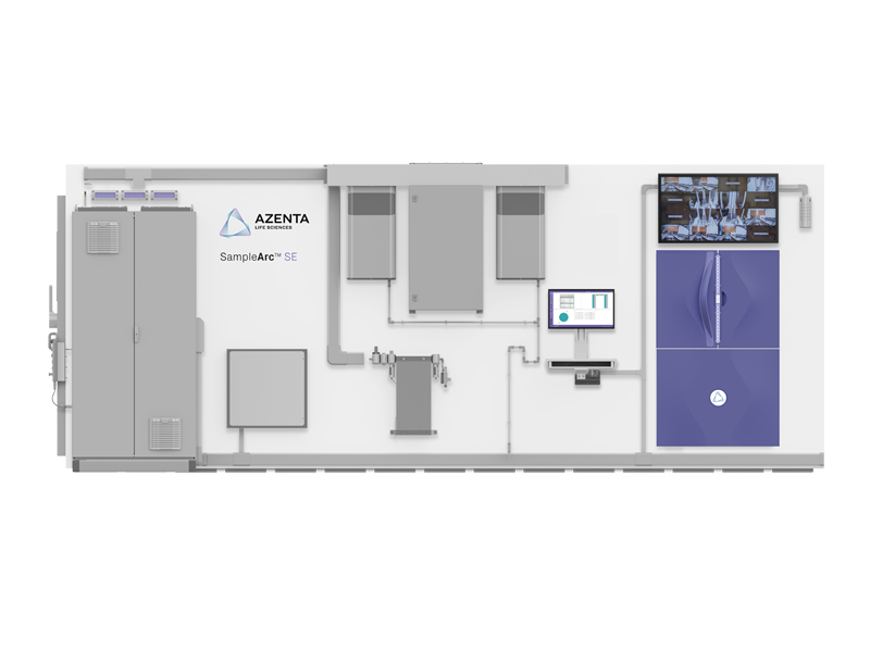 SampleArc SE+2 Ambient to -20°C Automated Sample Storage System | Front